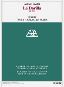 Vivaldi: La Dorilla RV 709 published by Ricordi - Vocal Score